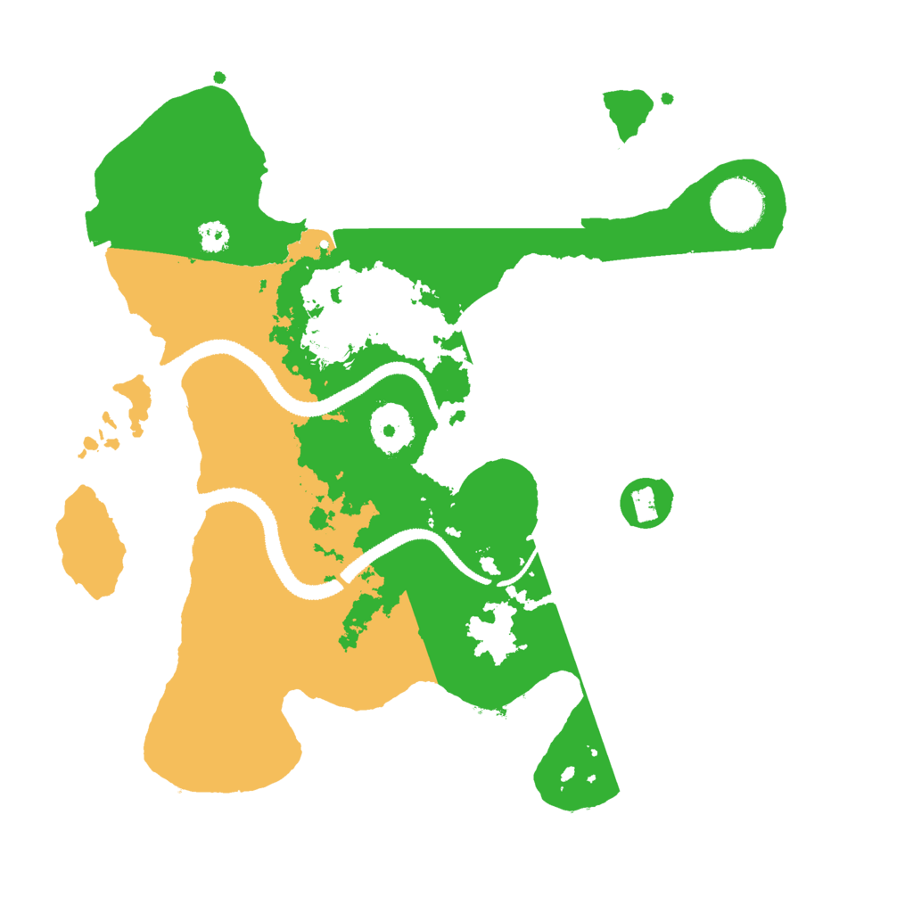 Biome Rust Map: Procedural Map, Size: 3000, Seed: 231486570