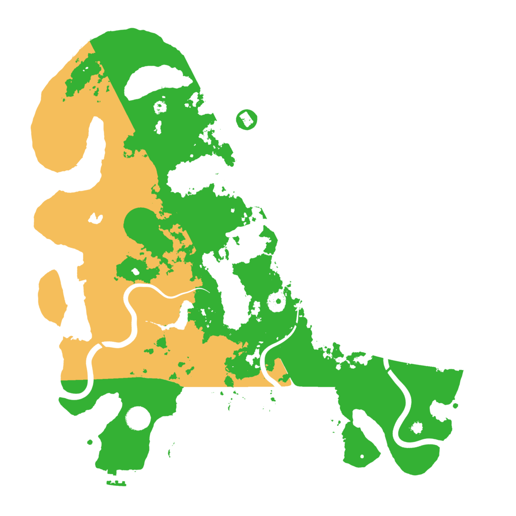 Biome Rust Map: Procedural Map, Size: 4000, Seed: 506547473