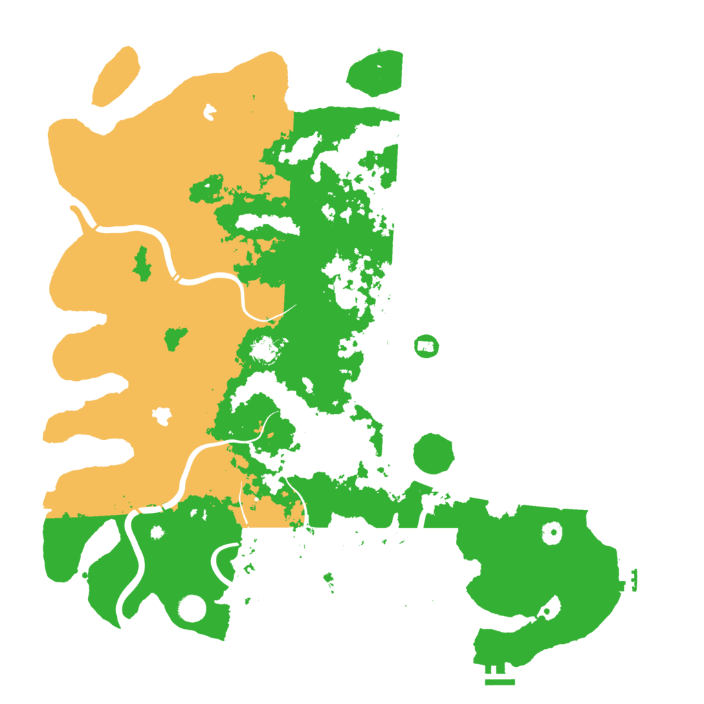 Biome Rust Map: Procedural Map, Size: 4750, Seed: 1885252732