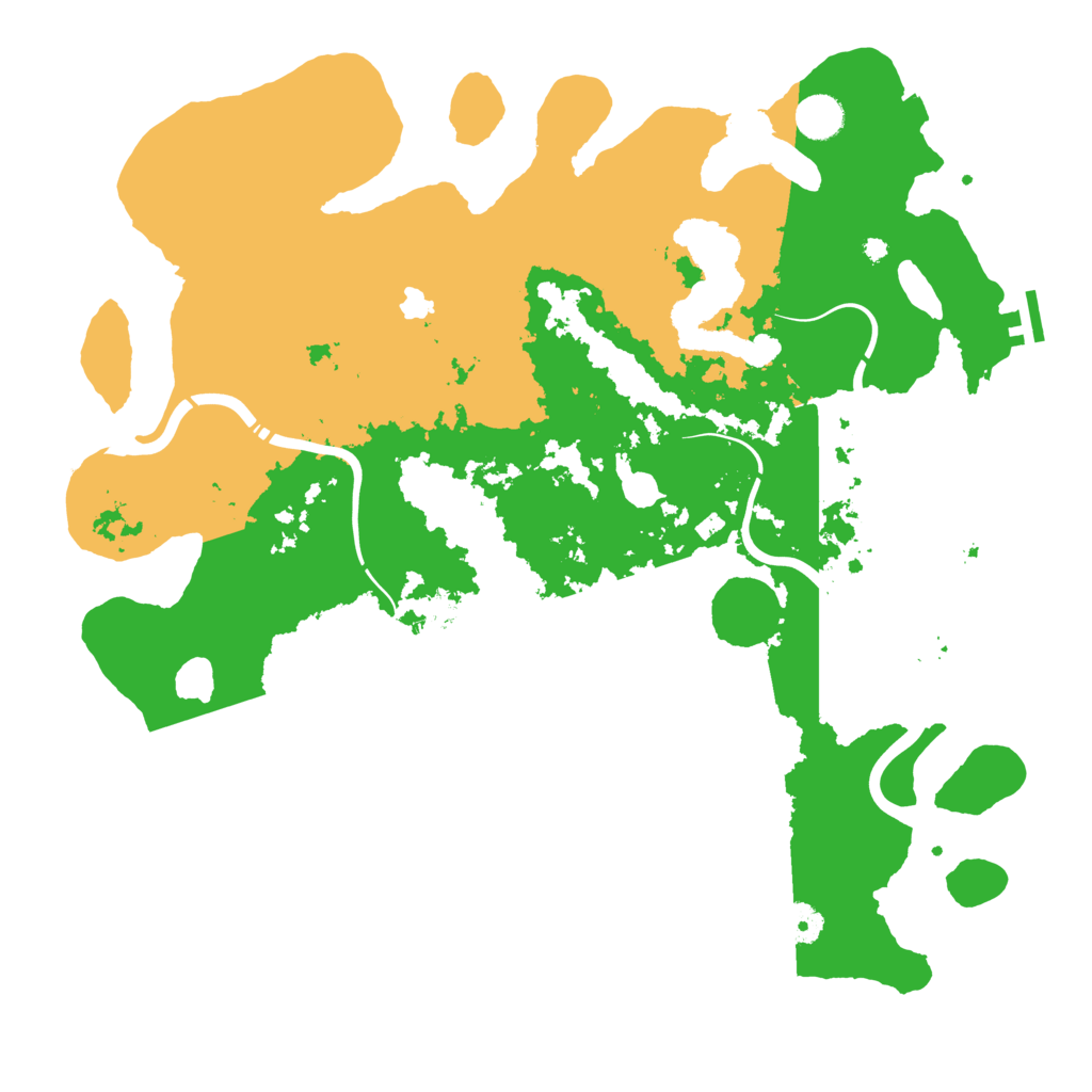 Biome Rust Map: Procedural Map, Size: 4250, Seed: 1825639969