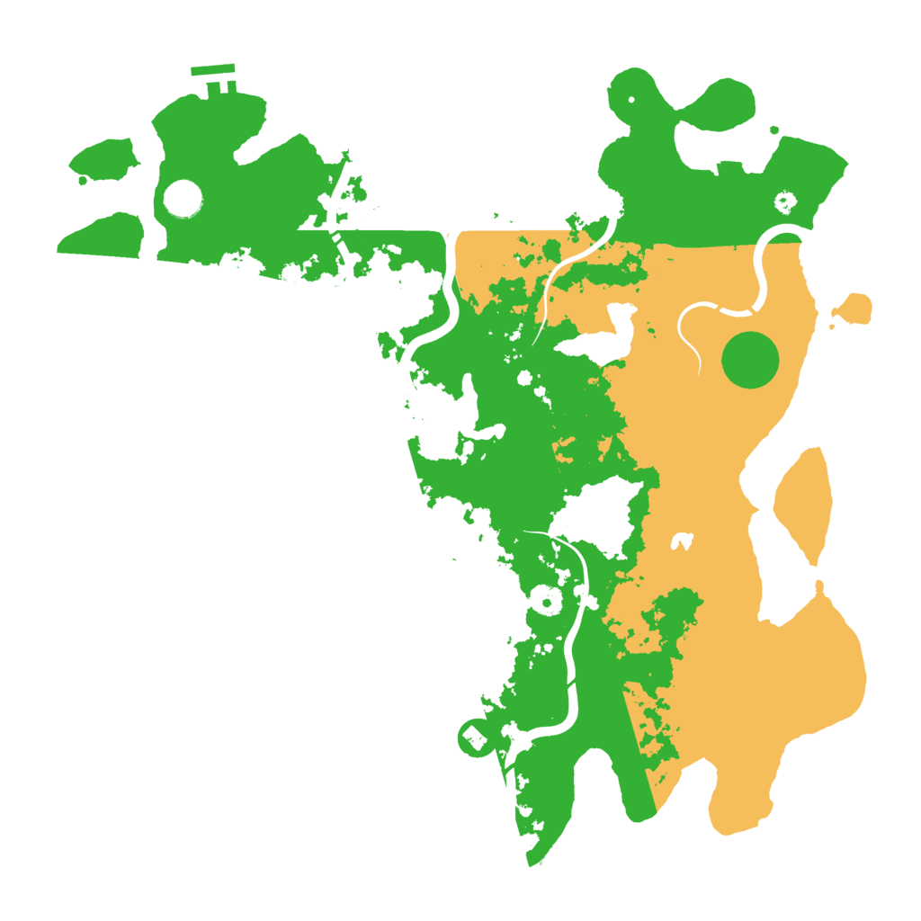 Biome Rust Map: Procedural Map, Size: 4250, Seed: 782746