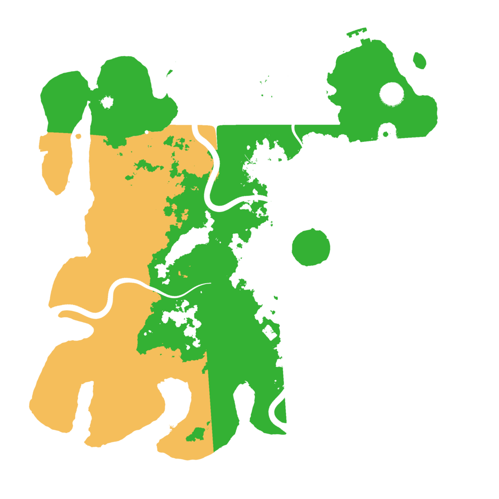 Biome Rust Map: Procedural Map, Size: 3700, Seed: 1324459406