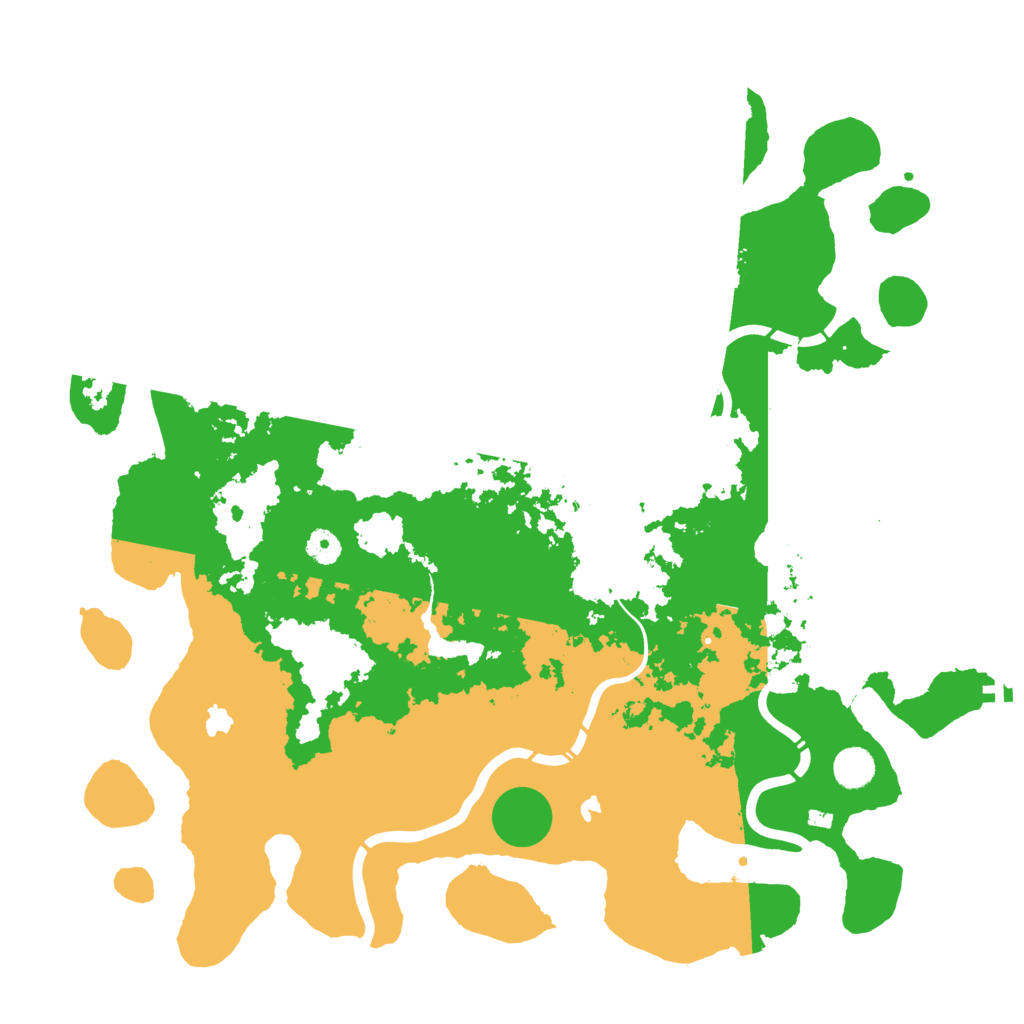 Biome Rust Map: Procedural Map, Size: 4500, Seed: 680586672