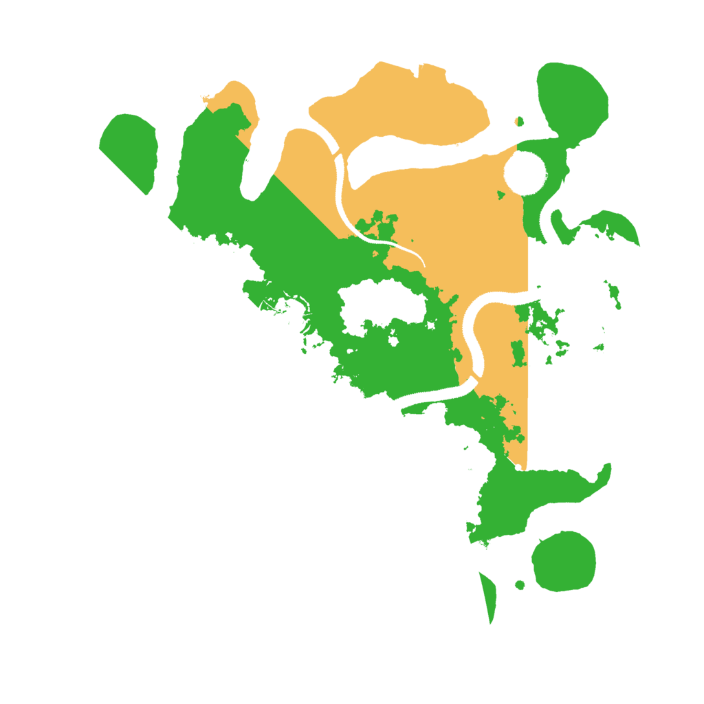 Biome Rust Map: Procedural Map, Size: 3000, Seed: 1170704473