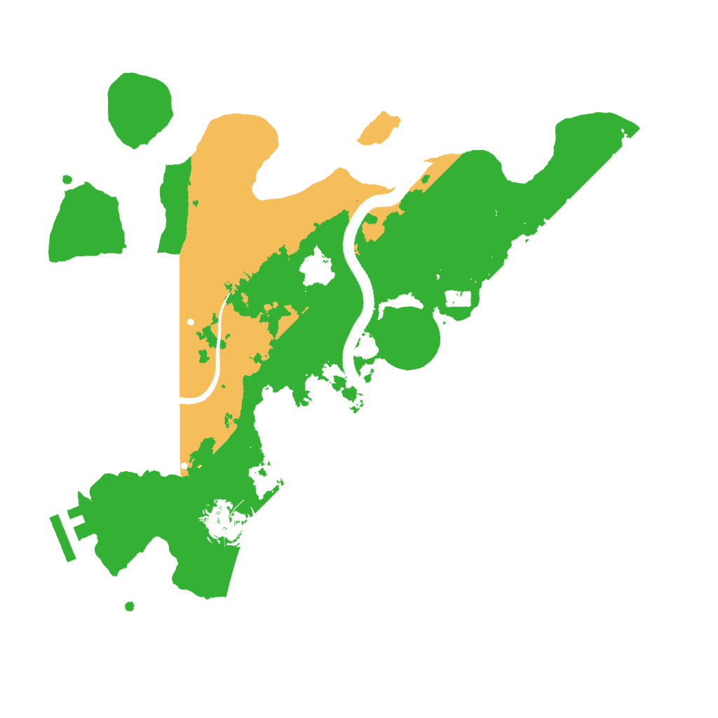 Biome Rust Map: Procedural Map, Size: 3000, Seed: 1286031963