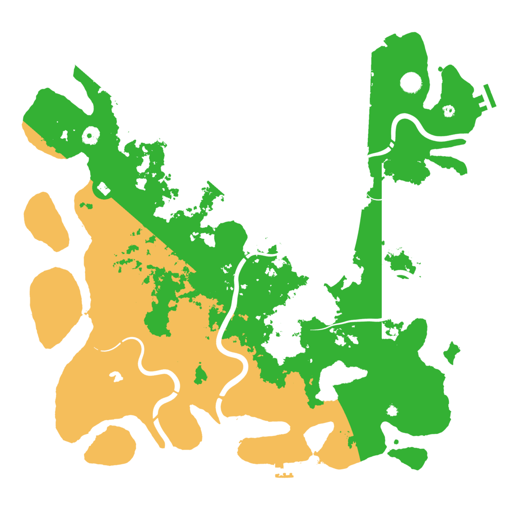 Biome Rust Map: Procedural Map, Size: 4250, Seed: 285846117