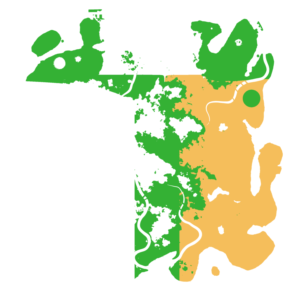 Biome Rust Map: Procedural Map, Size: 4500, Seed: 327681060
