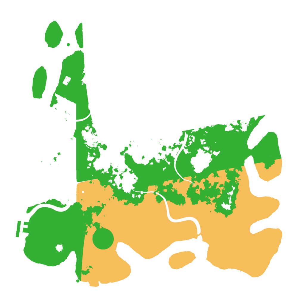 Biome Rust Map: Procedural Map, Size: 3800, Seed: 679628531