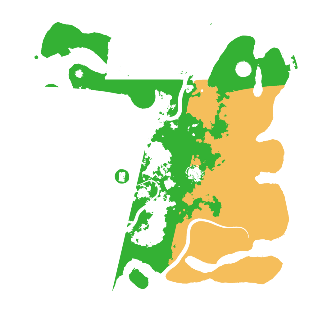 Biome Rust Map: Procedural Map, Size: 3550, Seed: 906785143