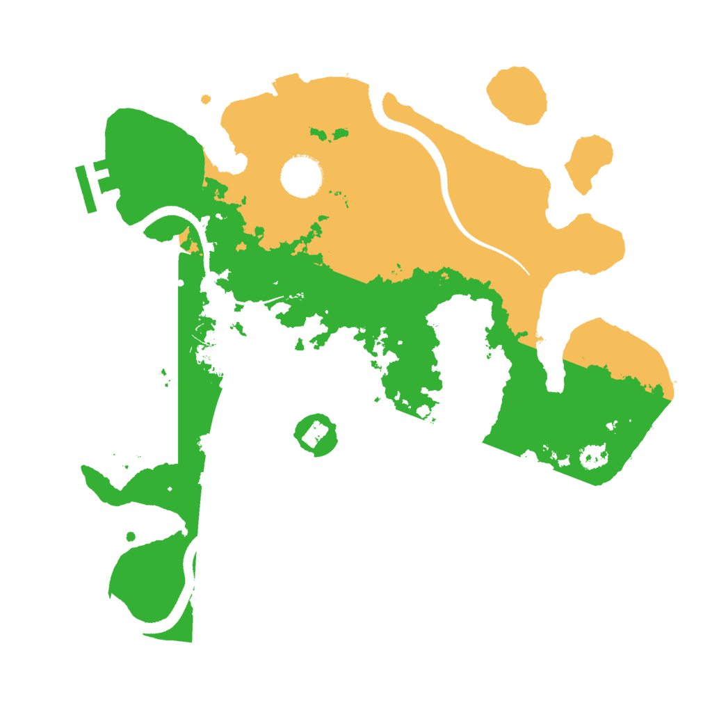 Biome Rust Map: Procedural Map, Size: 3000, Seed: 1035852284