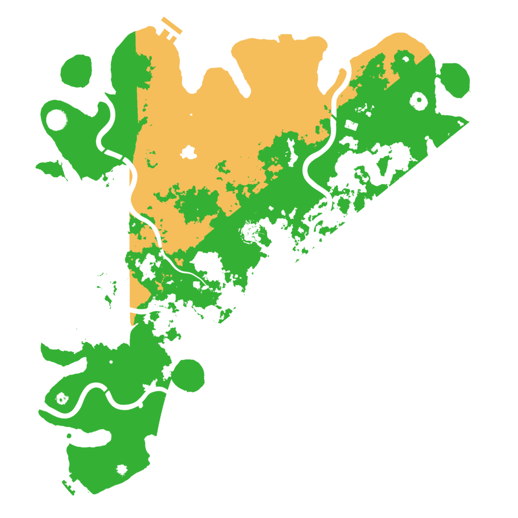 Biome Rust Map: Procedural Map, Size: 4400, Seed: 1983468