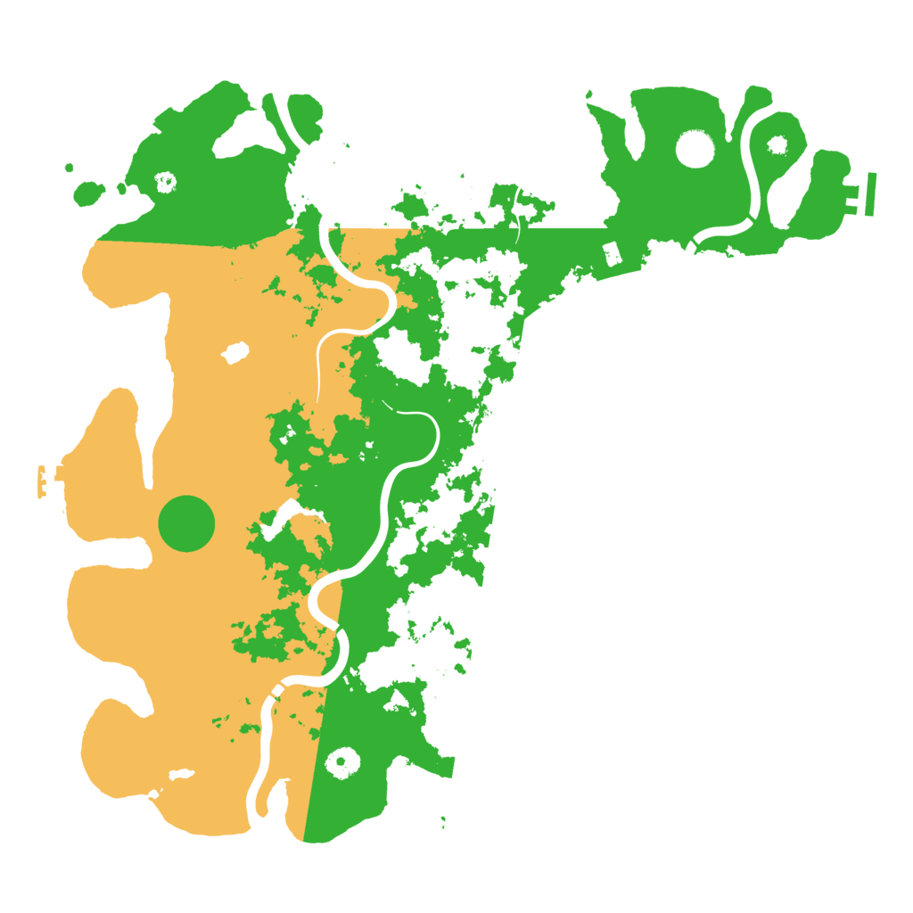 Biome Rust Map: Procedural Map, Size: 4250, Seed: 761602730