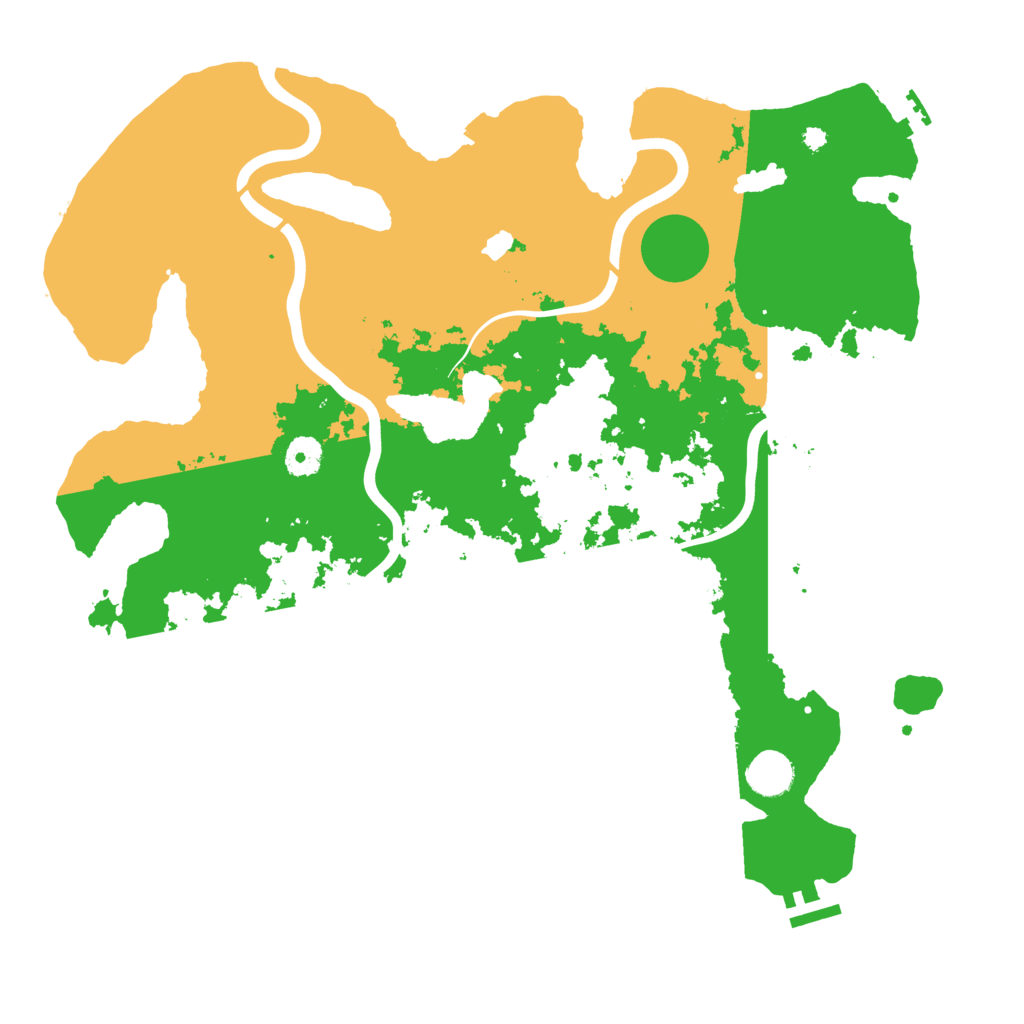 Biome Rust Map: Procedural Map, Size: 4000, Seed: 178281125