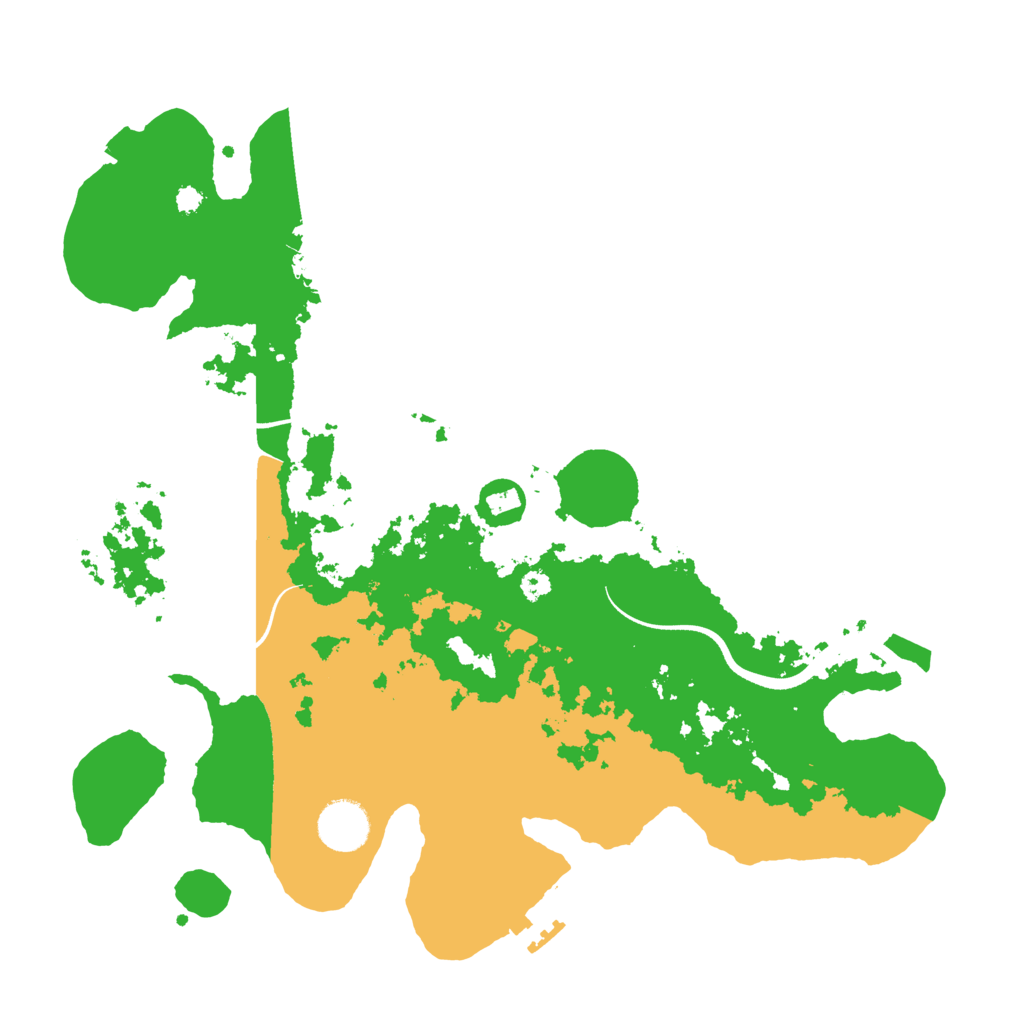 Biome Rust Map: Procedural Map, Size: 3500, Seed: 1608824248