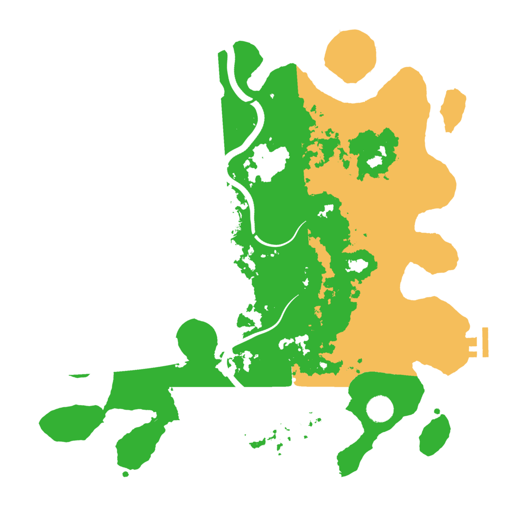 Biome Rust Map: Procedural Map, Size: 3500, Seed: 1739095931