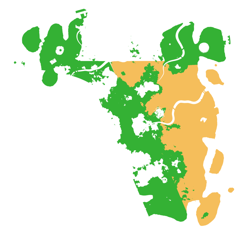 Biome Rust Map: Procedural Map, Size: 4250, Seed: 1258810381