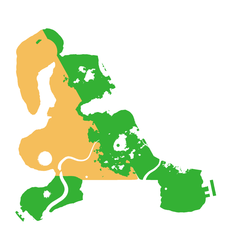 Biome Rust Map: Procedural Map, Size: 3000, Seed: 239587