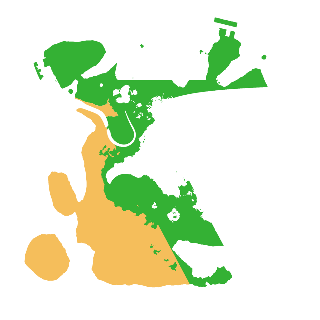 Biome Rust Map: Procedural Map, Size: 2700, Seed: 146620