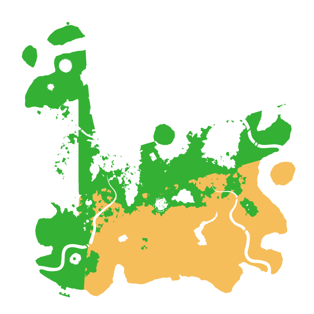 Biome Rust Map: Procedural Map, Size: 4250, Seed: 45683190