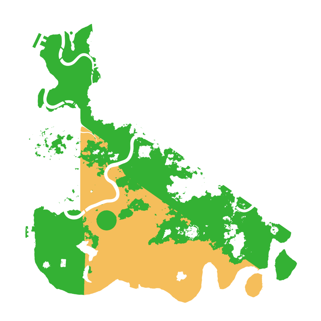 Biome Rust Map: Procedural Map, Size: 4250, Seed: 20368283