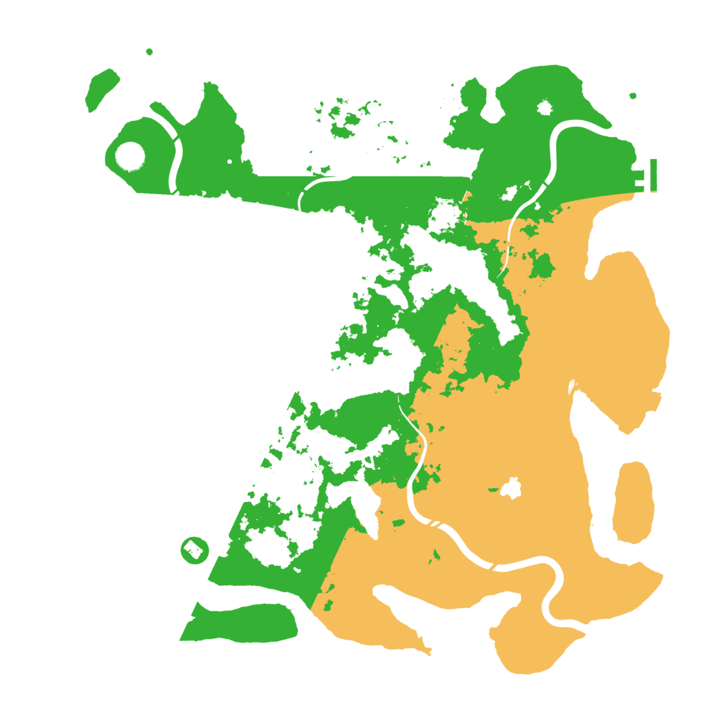 Biome Rust Map: Procedural Map, Size: 4250, Seed: 49453662
