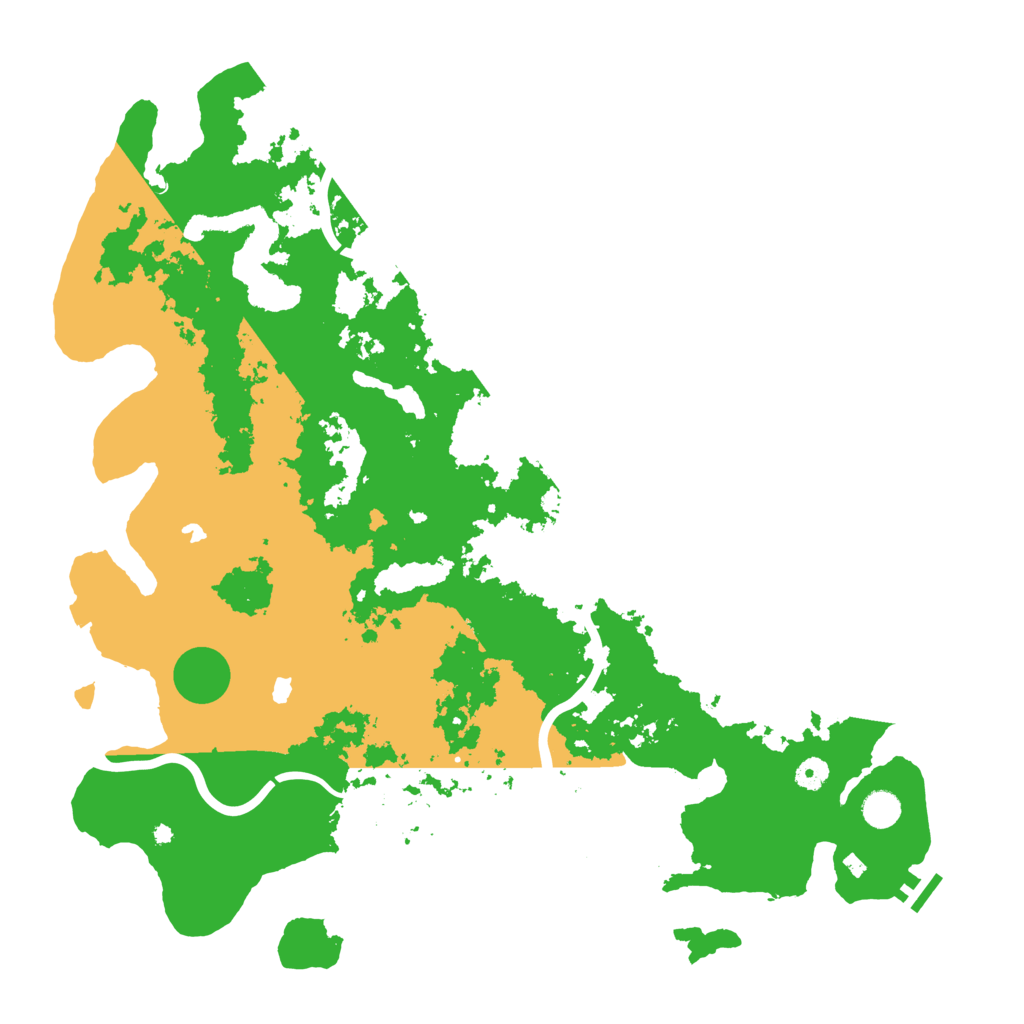 Biome Rust Map: Procedural Map, Size: 4750, Seed: 940195119
