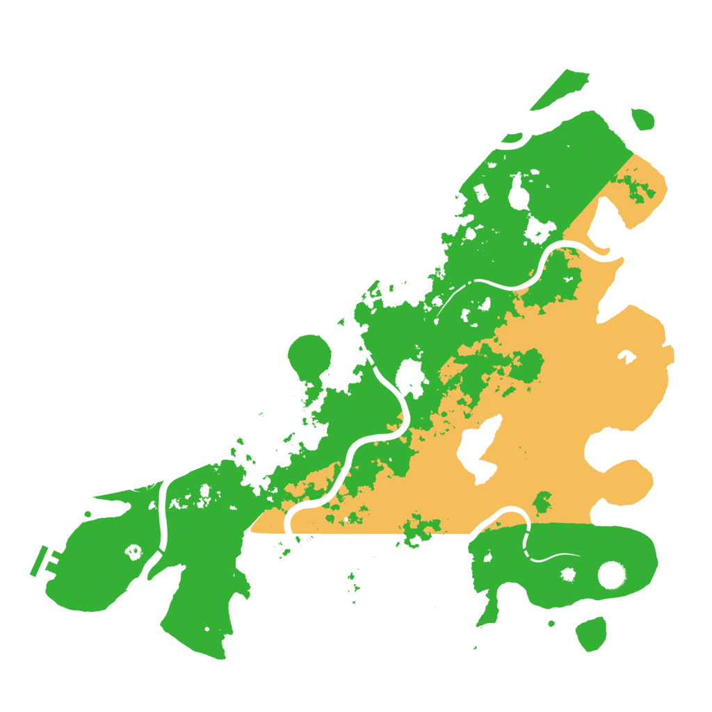 Biome Rust Map: Procedural Map, Size: 4500, Seed: 361273152