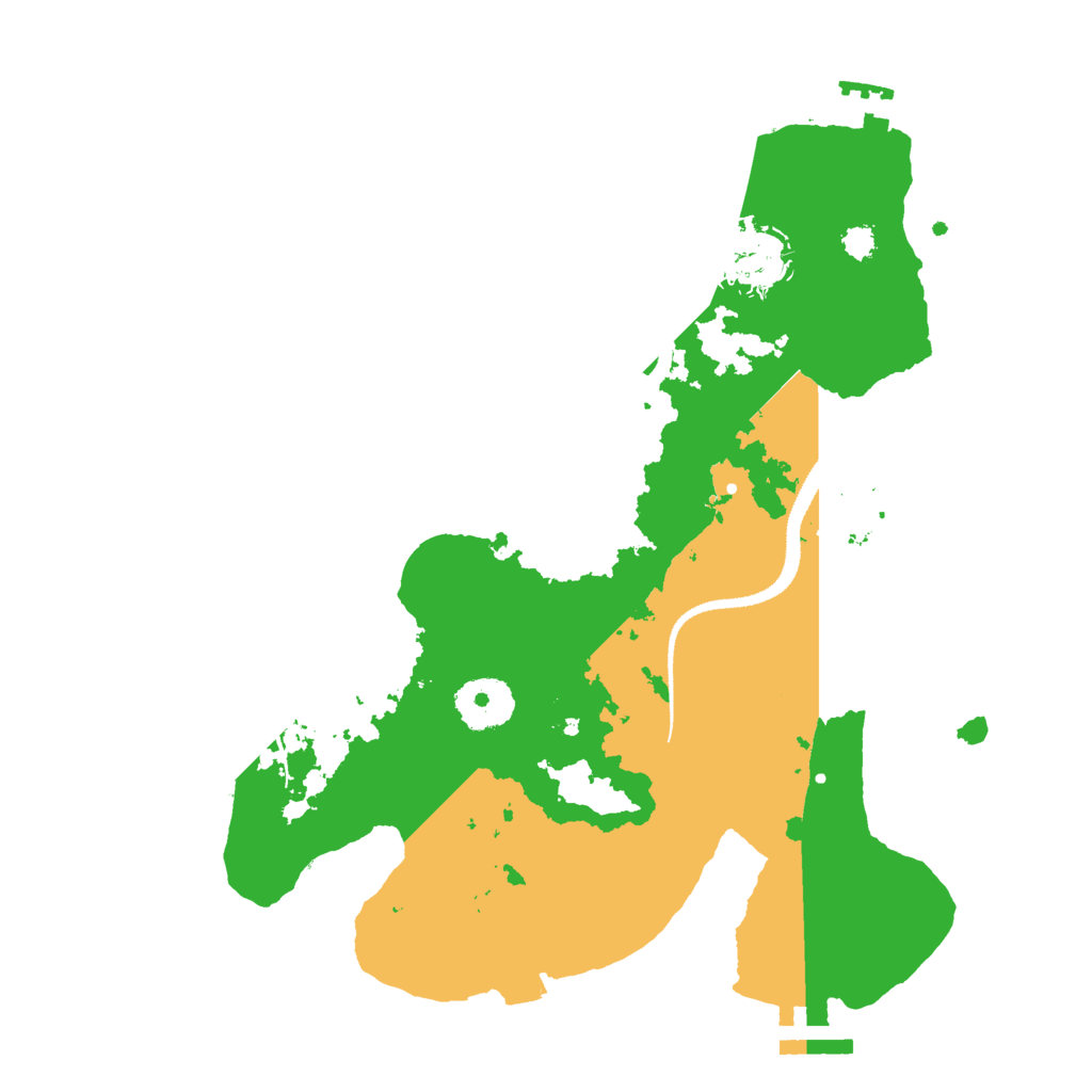 Biome Rust Map: Procedural Map, Size: 3000, Seed: 1917135937