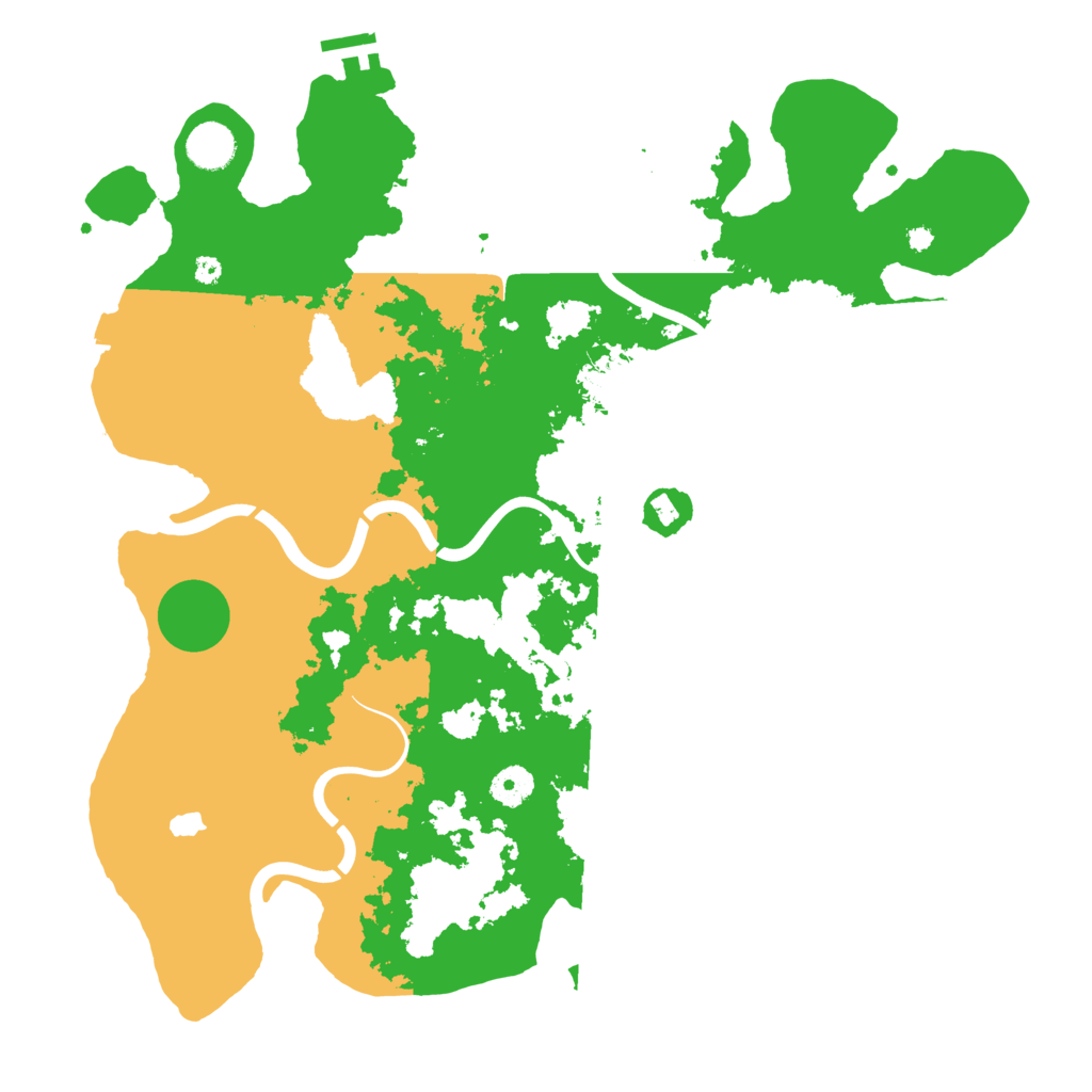 Biome Rust Map: Procedural Map, Size: 4000, Seed: 592483790