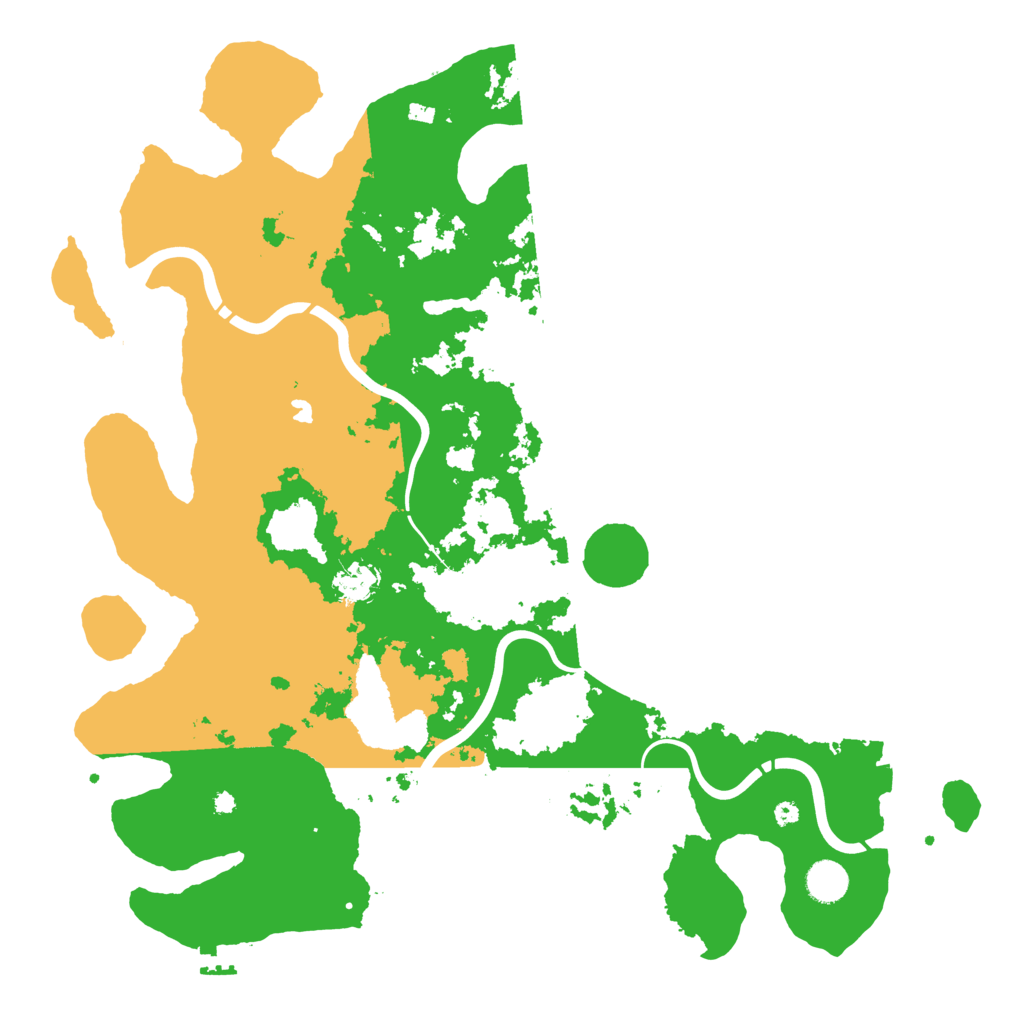 Biome Rust Map: Procedural Map, Size: 4250, Seed: 91727856