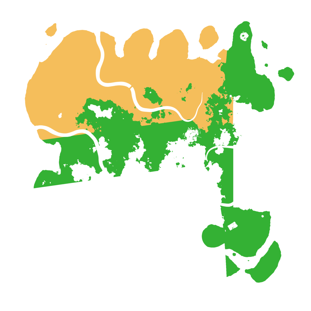 Biome Rust Map: Procedural Map, Size: 3750, Seed: 834351