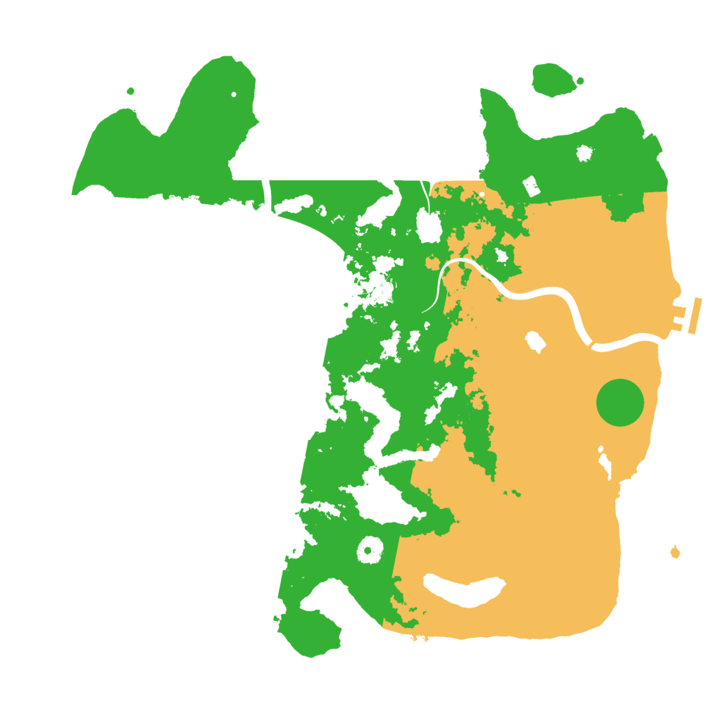 Biome Rust Map: Procedural Map, Size: 4000, Seed: 1532044644