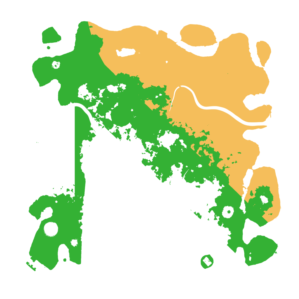 Biome Rust Map: Procedural Map, Size: 3750, Seed: 1876396682