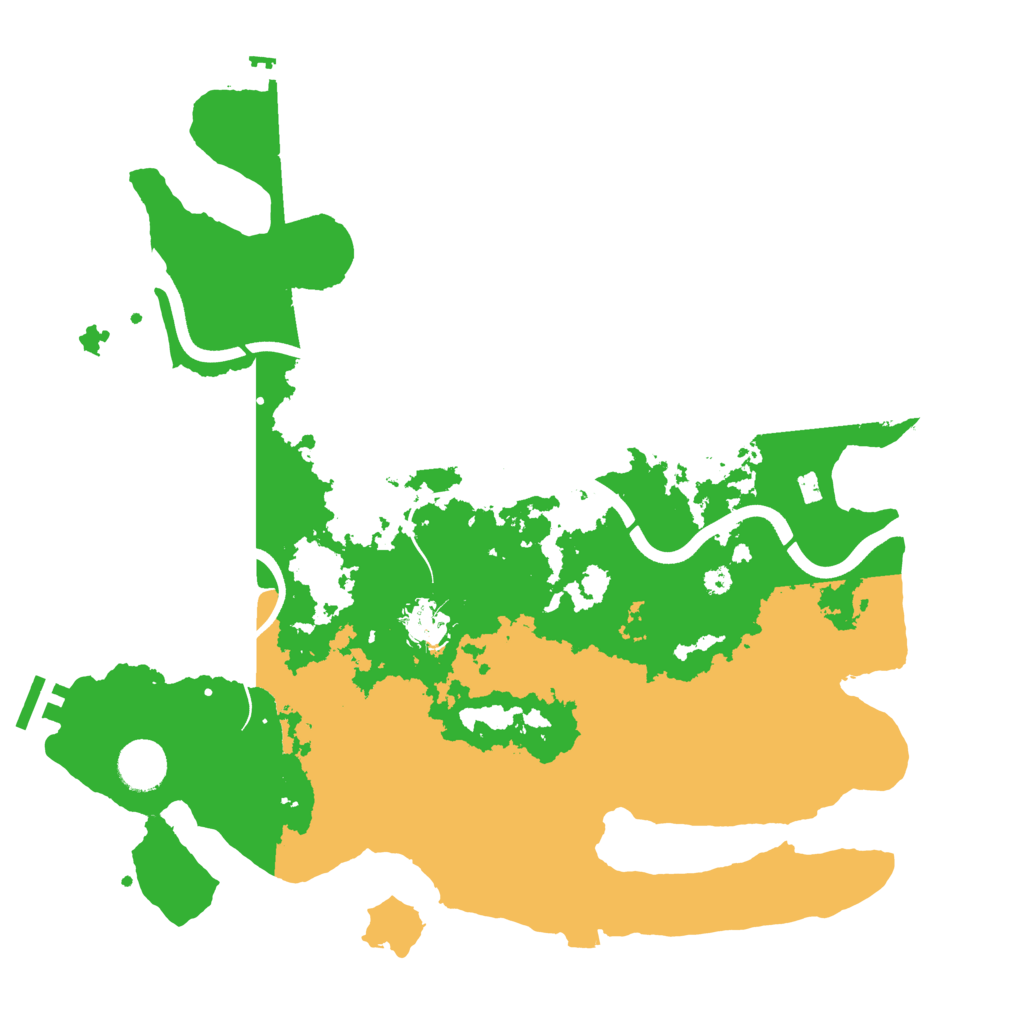Biome Rust Map: Procedural Map, Size: 3750, Seed: 629123961