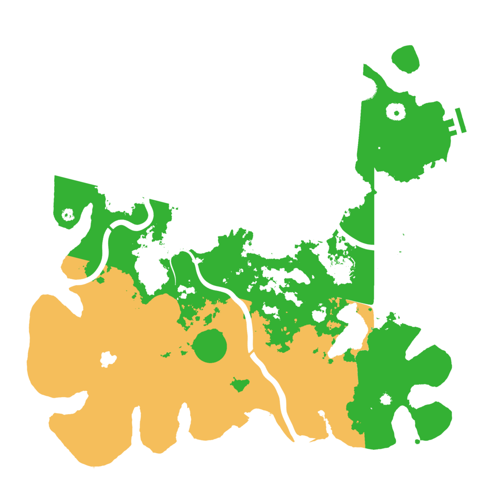 Biome Rust Map: Procedural Map, Size: 4000, Seed: 689408456