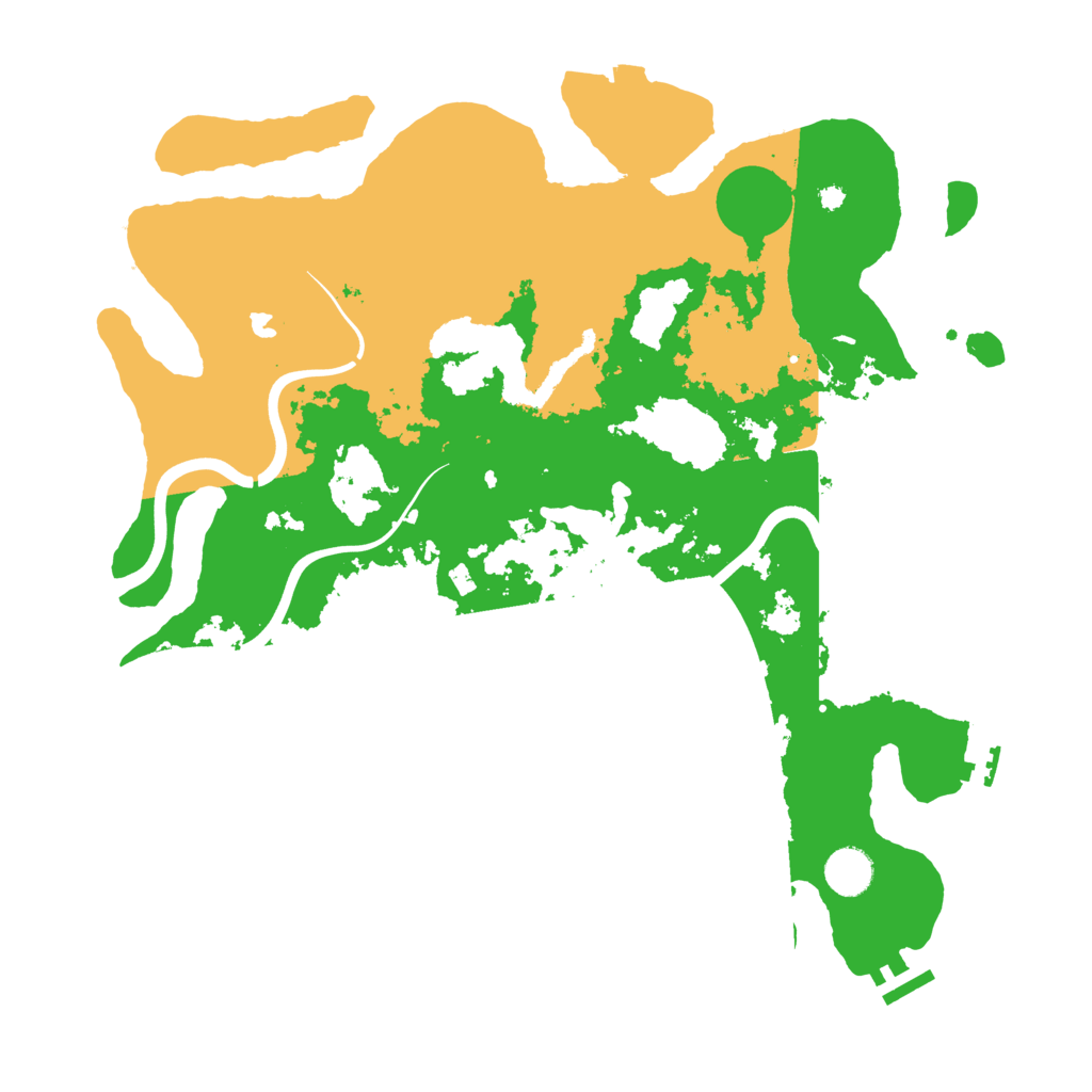 Biome Rust Map: Procedural Map, Size: 4000, Seed: 110162025