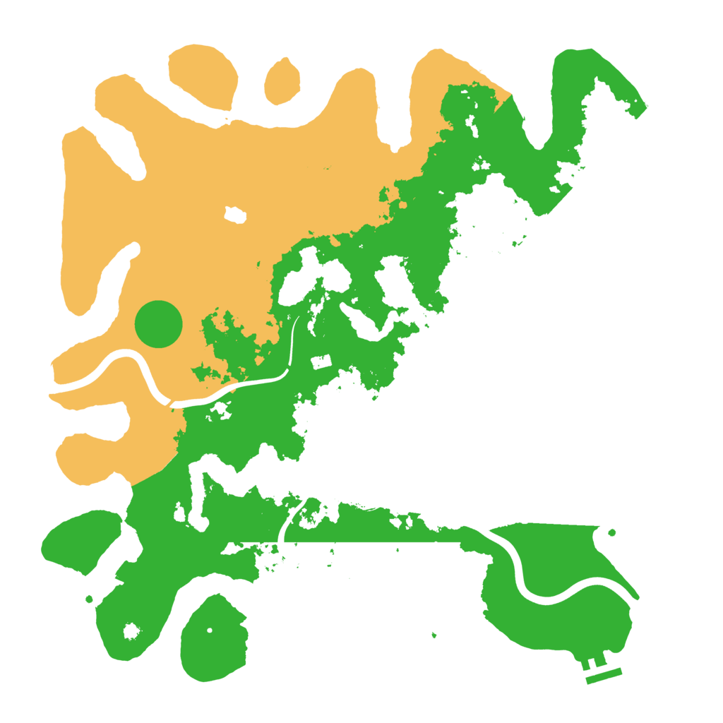 Biome Rust Map: Procedural Map, Size: 4000, Seed: 770338177