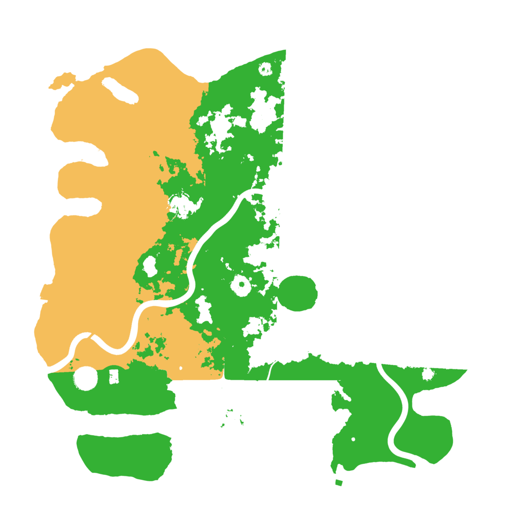 Biome Rust Map: Procedural Map, Size: 3750, Seed: 257181672