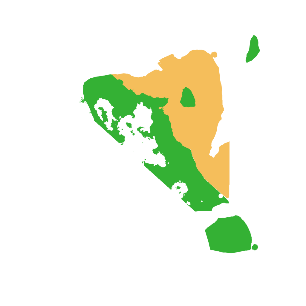 Biome Rust Map: Procedural Map, Size: 2000, Seed: 1665838158