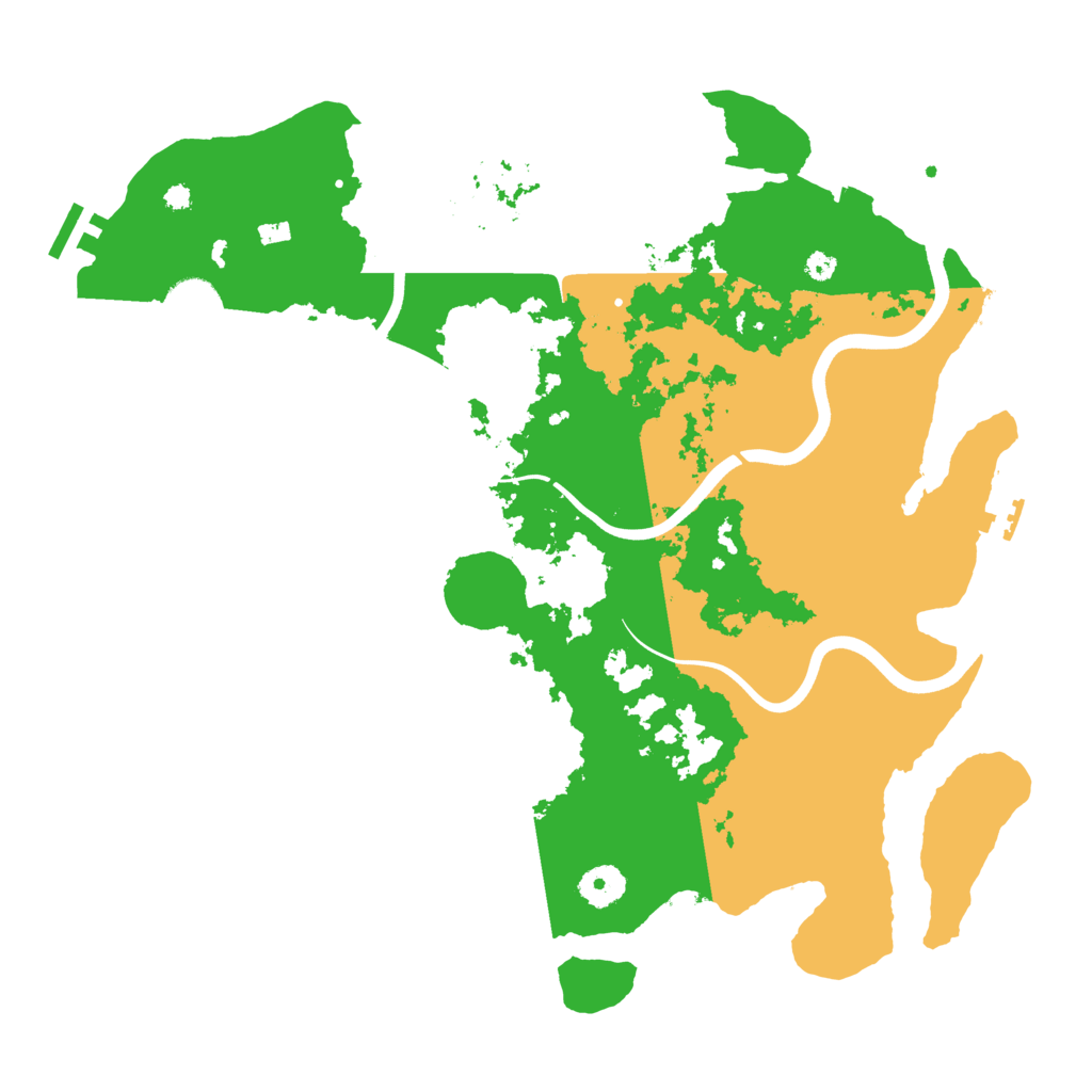 Biome Rust Map: Procedural Map, Size: 3800, Seed: 1760680804