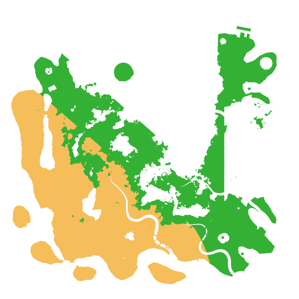 Biome Rust Map: Procedural Map, Size: 4250, Seed: 972586567