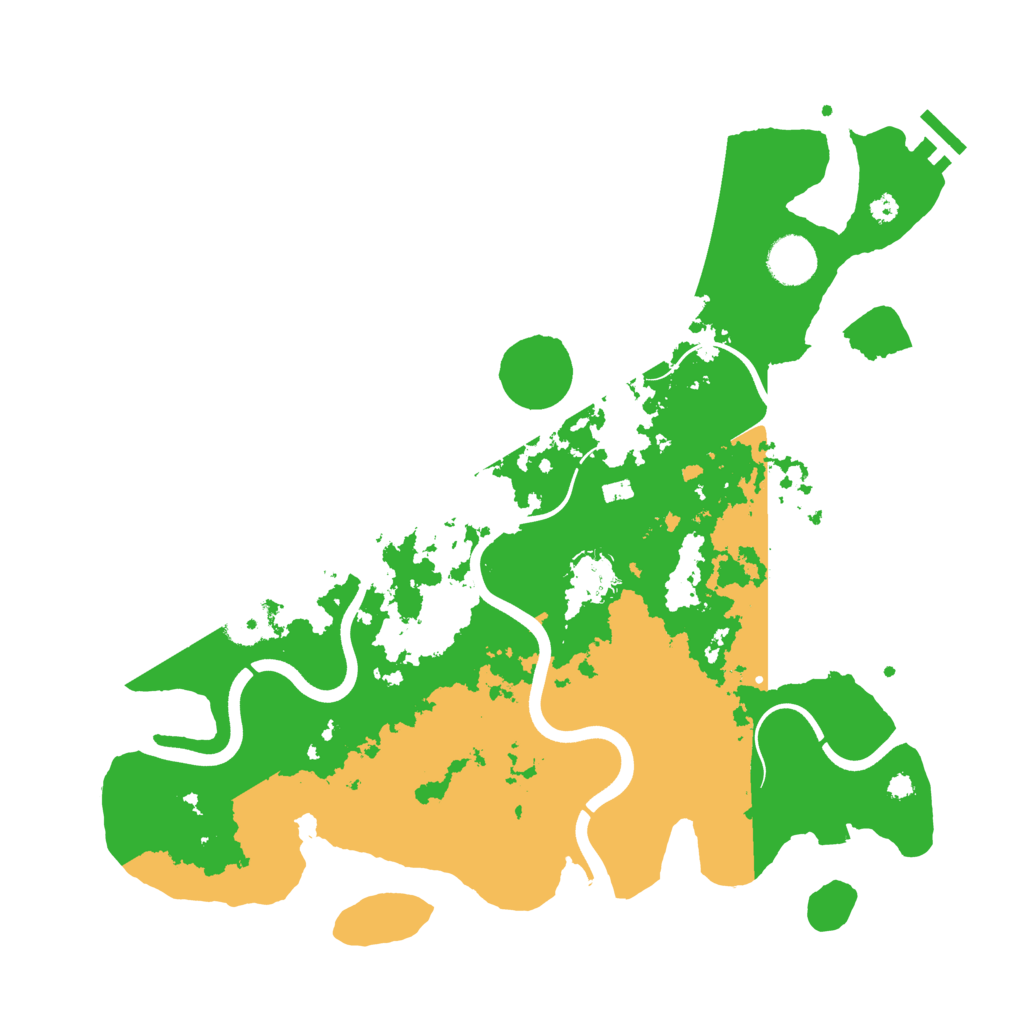 Biome Rust Map: Procedural Map, Size: 3750, Seed: 780243