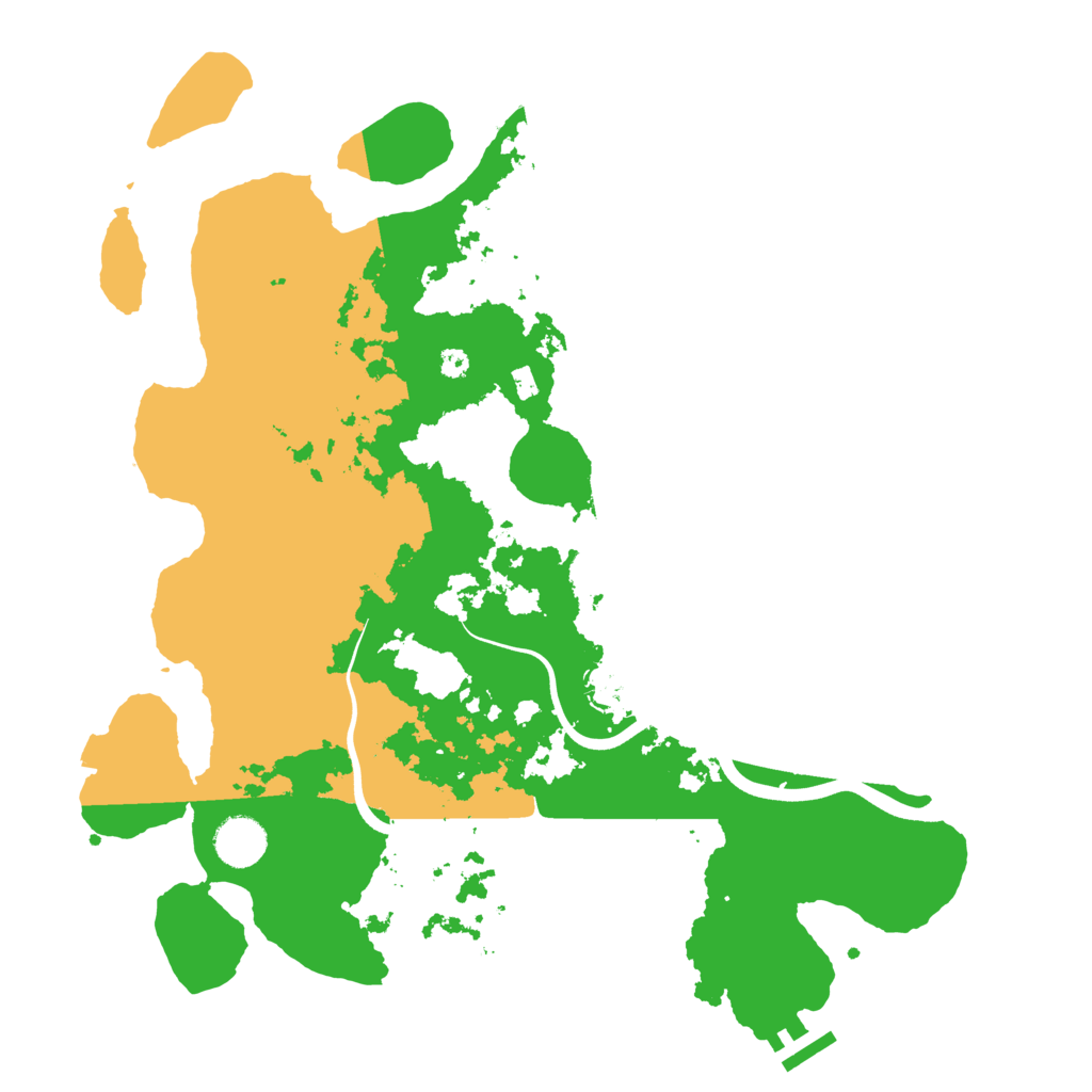 Biome Rust Map: Procedural Map, Size: 3750, Seed: 1922359302