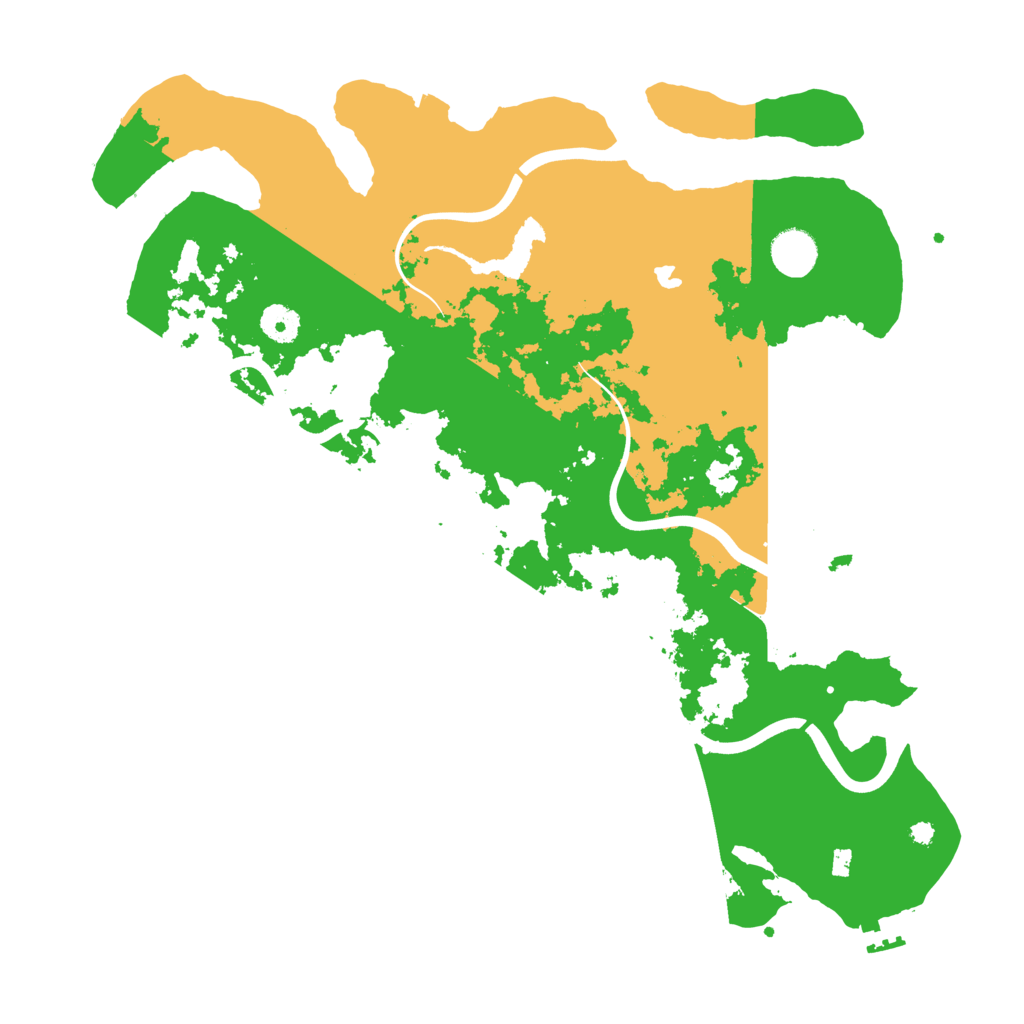 Biome Rust Map: Procedural Map, Size: 4000, Seed: 59454999