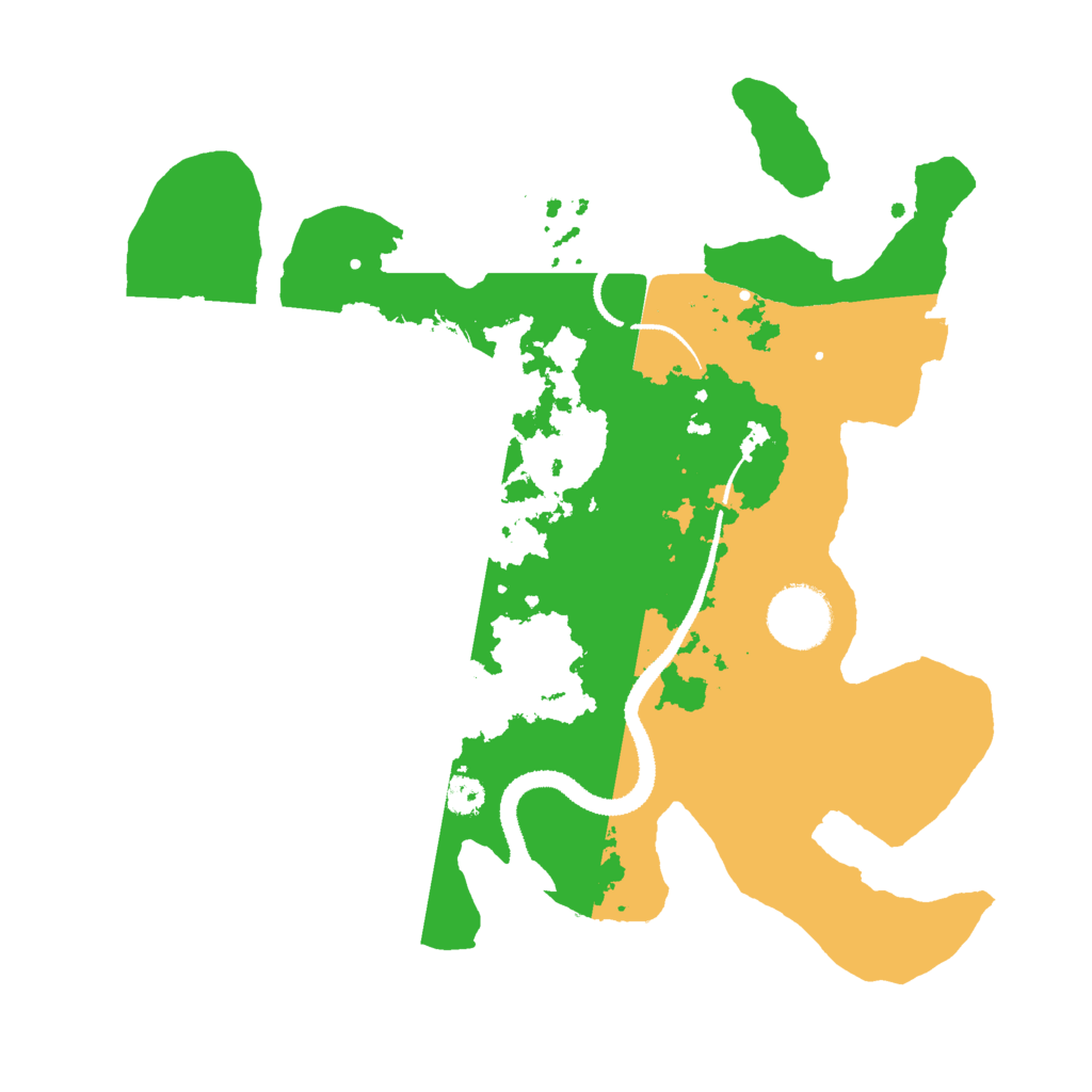 Biome Rust Map: Procedural Map, Size: 3000, Seed: 742795