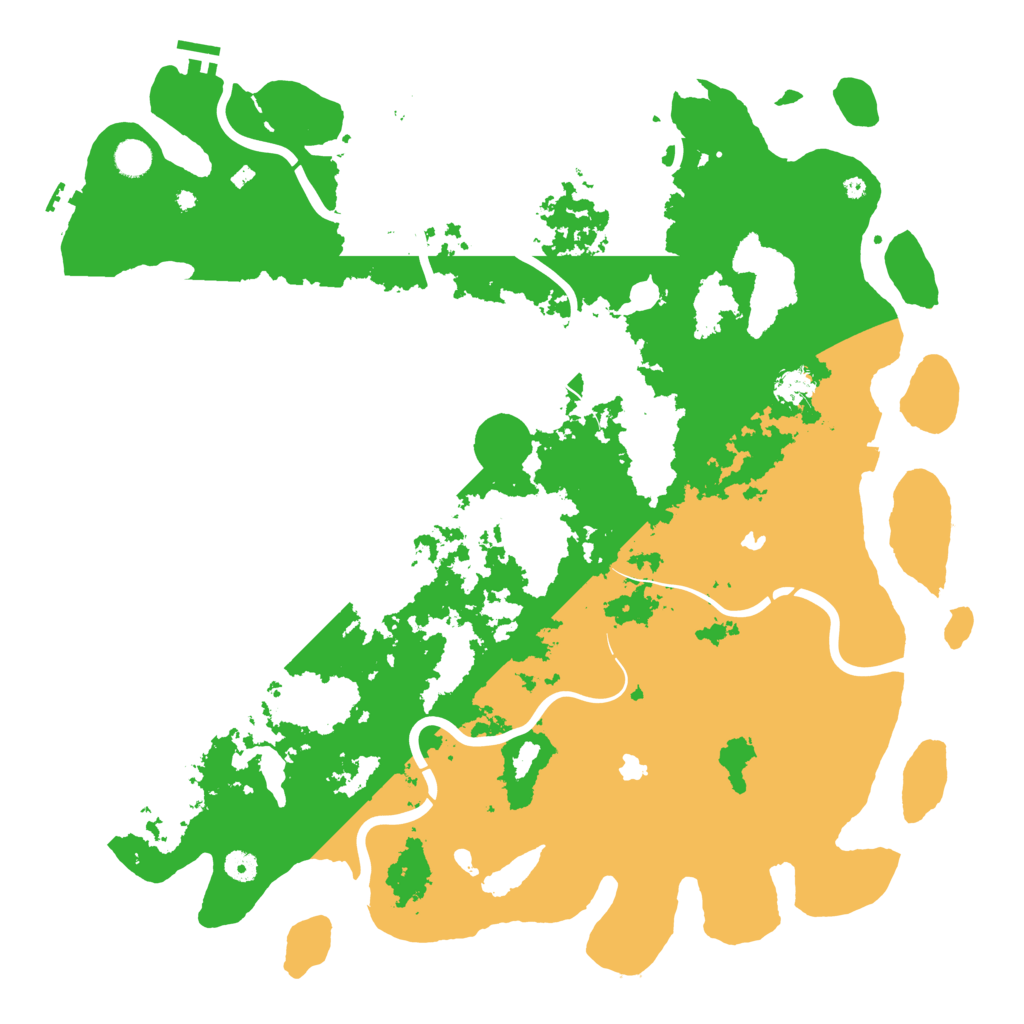 Biome Rust Map: Procedural Map, Size: 4800, Seed: 1723838322