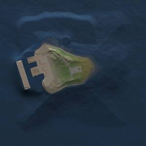 Thumbnail Rust Map: Procedural Map, Size: 1000, Seed: 166020904, 2 Monuments