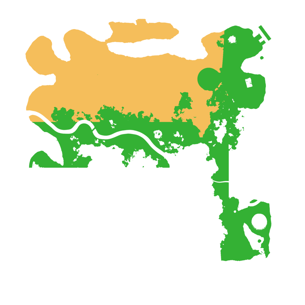 Biome Rust Map: Procedural Map, Size: 3600, Seed: 1475597894