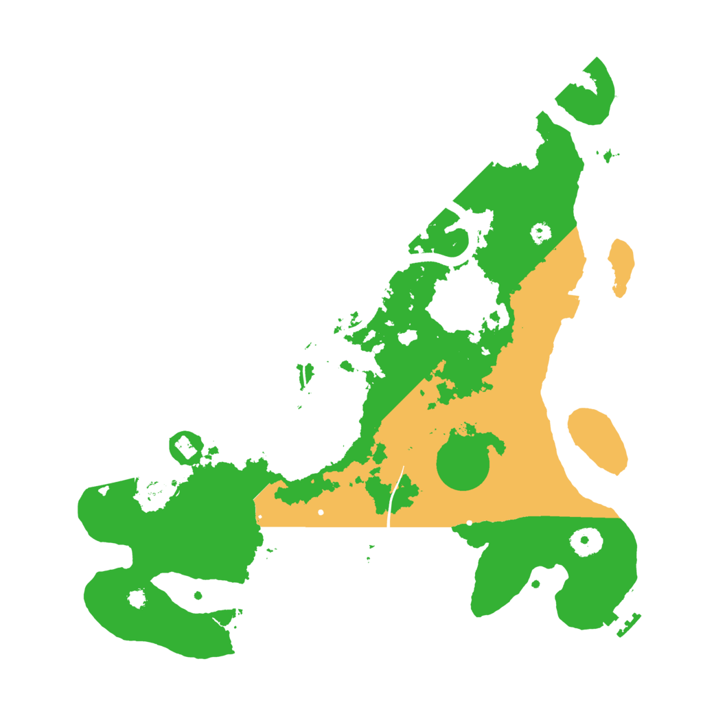 Biome Rust Map: Procedural Map, Size: 3500, Seed: 83562746