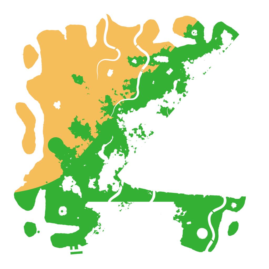 Biome Rust Map: Procedural Map, Size: 4500, Seed: 1776236175